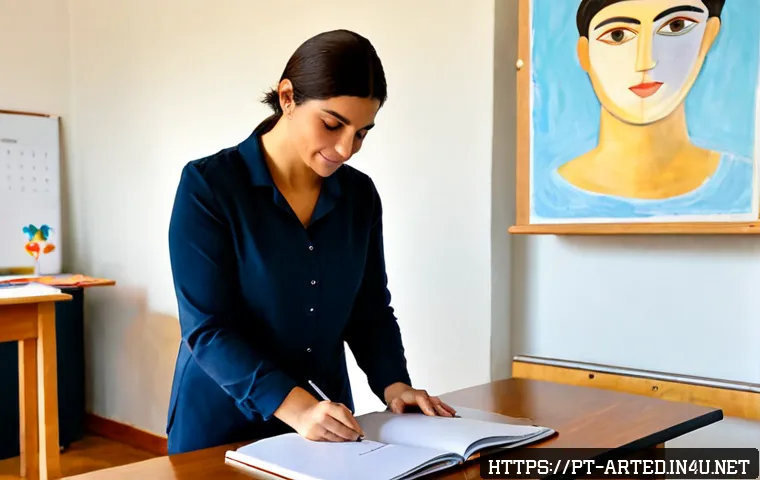 Como estruturar um diário de trabalho em educação artística: modelo, evidências e critérios de organização 3 미술교육사 업무일지 작성 방법 관련 이미지 1